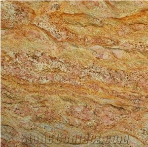 Imperial Gold India Granite Polished Tiles Slabs