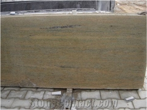 Ivory Raw Silk Granite Beige Polished Countertops