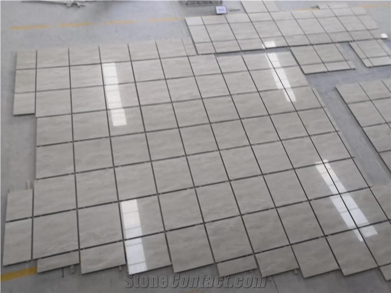 Light Beige Limestone Flooring Tiles for Interiors