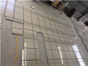 Light Beige Limestone Flooring Tiles for Interiors