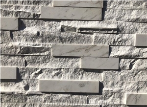 Marble Ledger Panel Cultured Stacked Stone Veneer