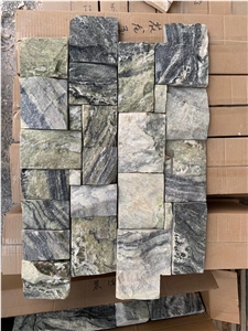 Mixed Color Slate Feature Wall Cultured Stone