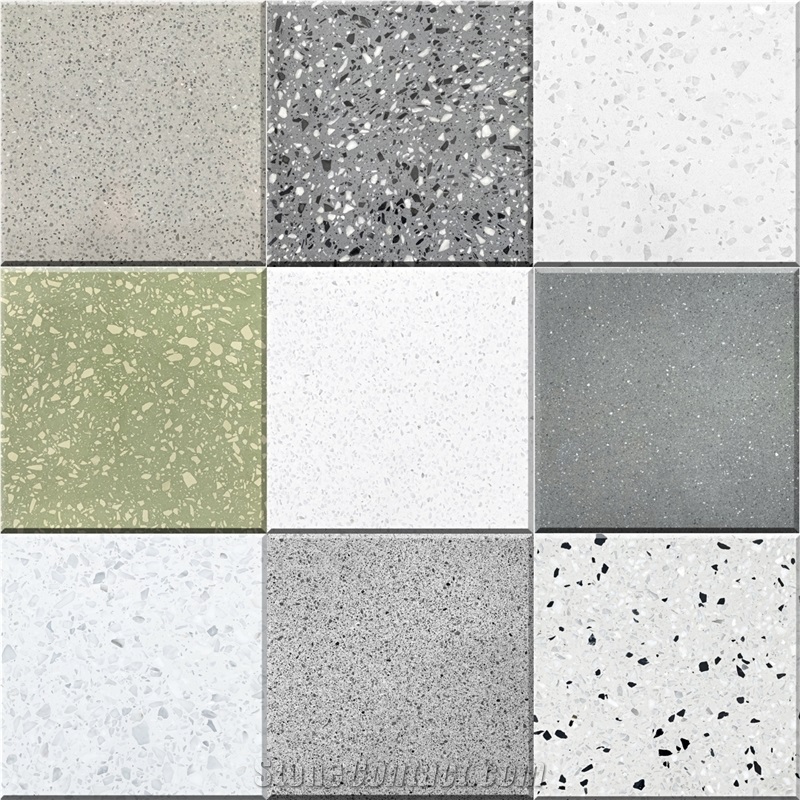 Multicolor Terrazzo Artificial Stone Floor Tiles