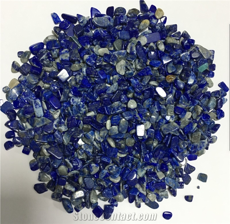 Natural Blue Lapis Lazuli Semi Precious Slabs Tile