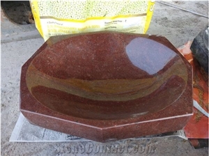 New Imperial Red Granite Polished Sinks & Basins