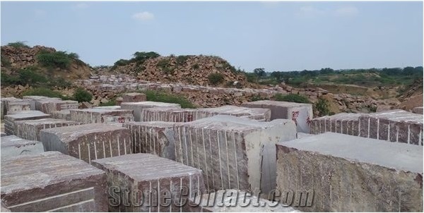 New Imperial Red India Granite Blocks & Rocks