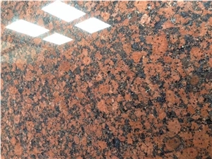 Polished Karelia Red Granite Slabs Tiles Flooring