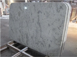 Srilanka White Granite Polished Kitchen Countertop