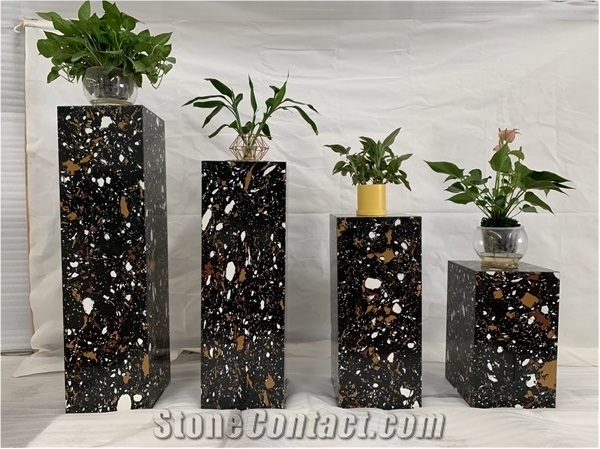 Violet Luoyuan Granite G664 Vase Flower Pots
