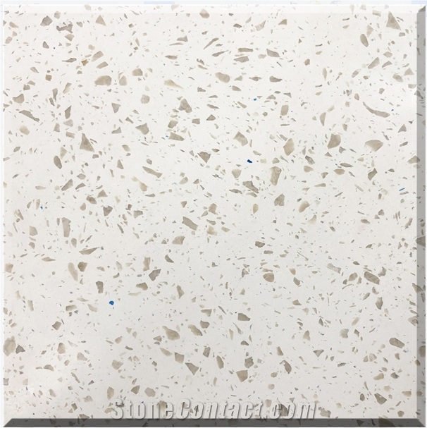 Yellow Terrazzo Artificial Stone Polished Tile