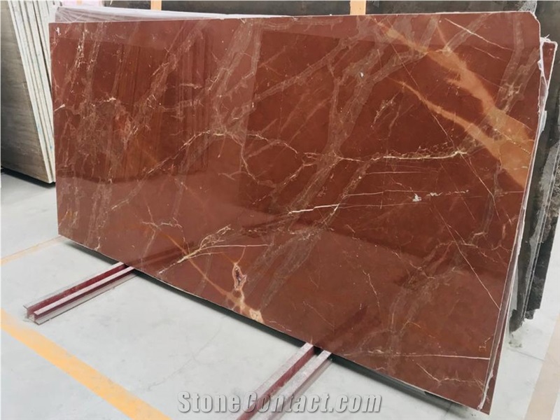 Rosso Collemandina Marble Slabs Italy