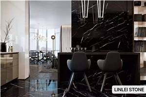 China Nero Marquina Black Marble