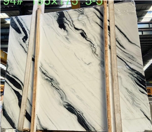 Landscape Paintings Marble China Panda White Slab
