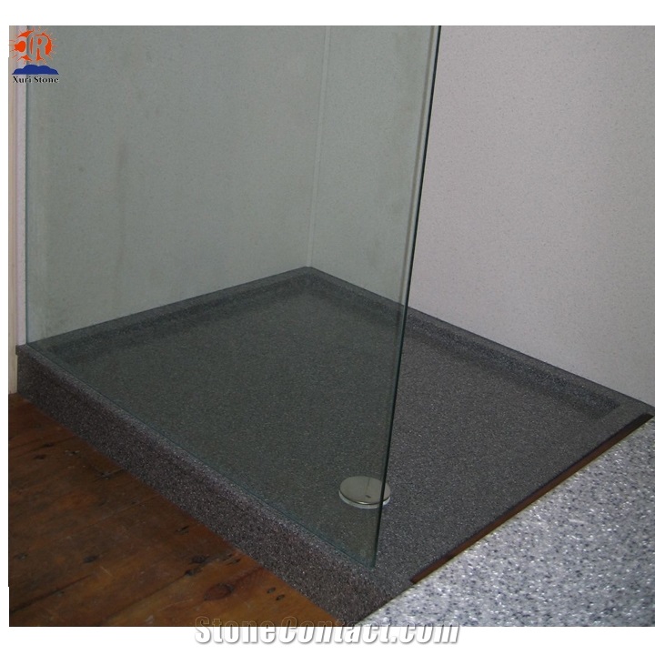 Custom Show Tray Tile Granite Shower Base