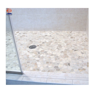 Quartz Stone Base Shower Tray Bathroom Floor Tile