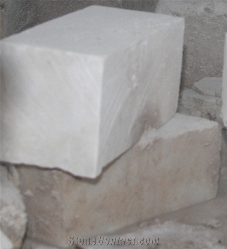 Alabaster Ingots or Raw Blocks White and Gray Alabaster Block