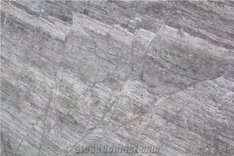 Diamond Grey Marble Slabs, 2cm