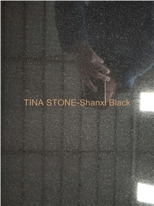 China Absolute Shanxi Black Granite Tiles Slabs