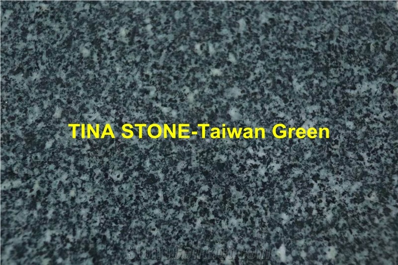 Taiwan Green Granite Tiles Slabs Countertops