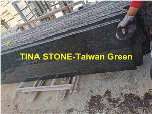 Taiwan Green Granite Tiles Slabs Countertops