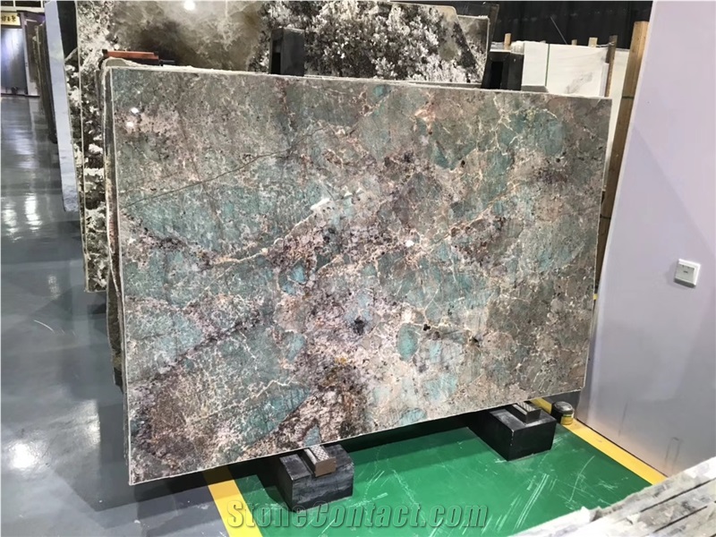 Customized Amazon Green Quartzite Vanities Top