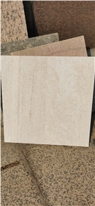 White Quartzite Dropface, Paving Tiles