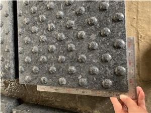 Africa Nero Angola Black Tactile Blind Stone Paver