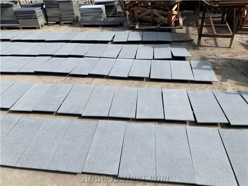 Hainan Black Lavastone Basalt Tile Fine Chopped