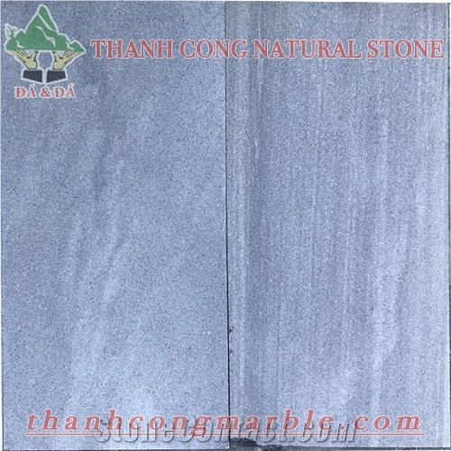 Silver Grey Marble Tiles Sanblasted
