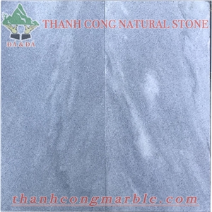 Silver Grey Marble Tiles Sanblasted