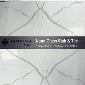Nano Glass Slabs, Interior & Exterior Glass Stone Panels