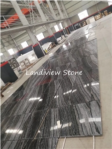 Ancient Wood Grain Marble Silver Wave Marble Tiles