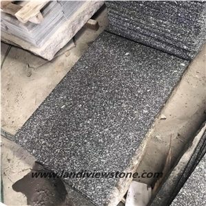 China Black Grey Granite Floor Tiles Polished Slab