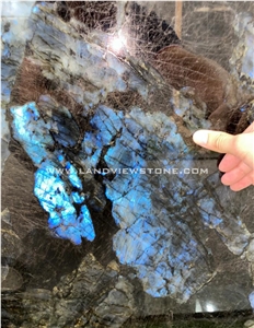 Emerald Blue Granite Lemurian Blue Granite