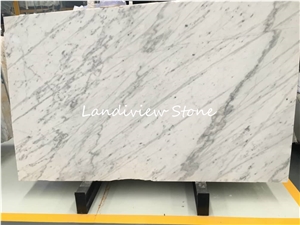 New Carrara White Arabescato Marble Tiles Slabs