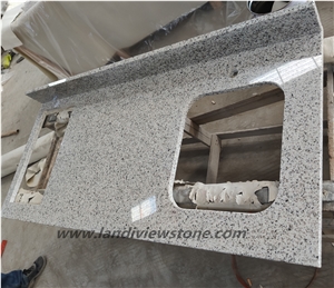 Rosselin White Granite Countertops Kitchen Top