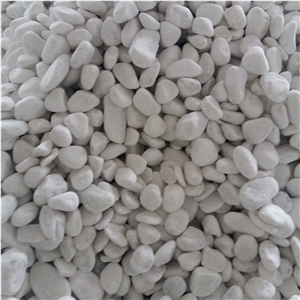 High Quality Snow White Pebble for Landscape