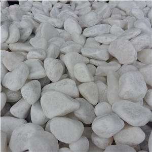 Natural Colored White Pebble River Stone Price