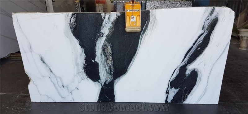 Panda White Amazzonia Copacabana Marble Slabs&Tile
