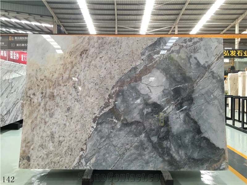 Brazil Allure Marble Blue Quartzite Wall Stone