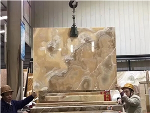 China Agate Jade Wall Stone Tile Slab Onyx