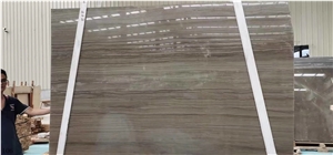 China Athens Wood Grain Marble White Grey Vein