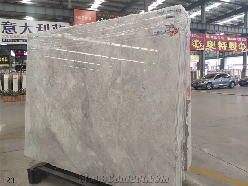 China Vatican Ashes Grey Wall Stone Tile Slab