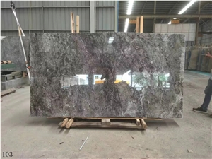 Cloud Grey Marble Temple Green Cream in China
