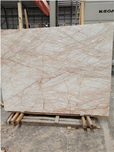 Golden Spider Marble Platanotopos Yellow White