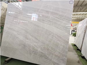 Icelandic Wood Marble Grey Floor Stone Tile Slab