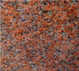 Maple-Leaf Red Granite Thin Tiles