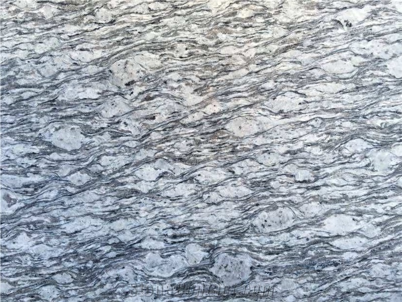 Spary White Granite Thin Tile(1.3cm)