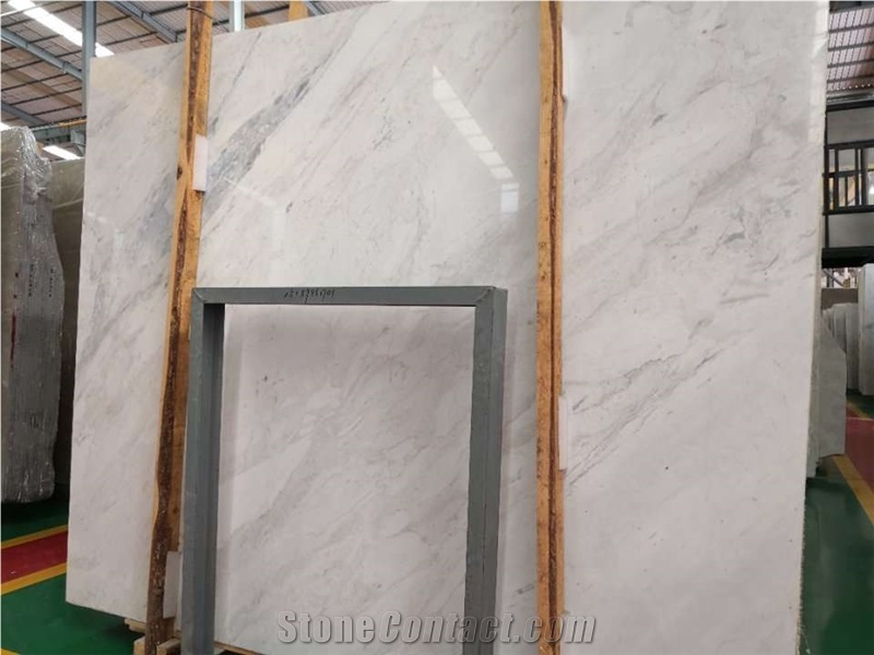 Volakas White Marble Natrual Stone Slab Tile