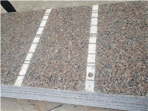 China Maple Red Polished Granite Slabs